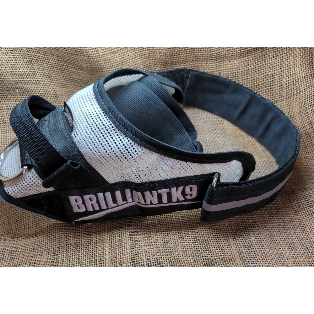 BrilliantK9 Ergonomic Dog Harness Made in USA Reflective Size Large